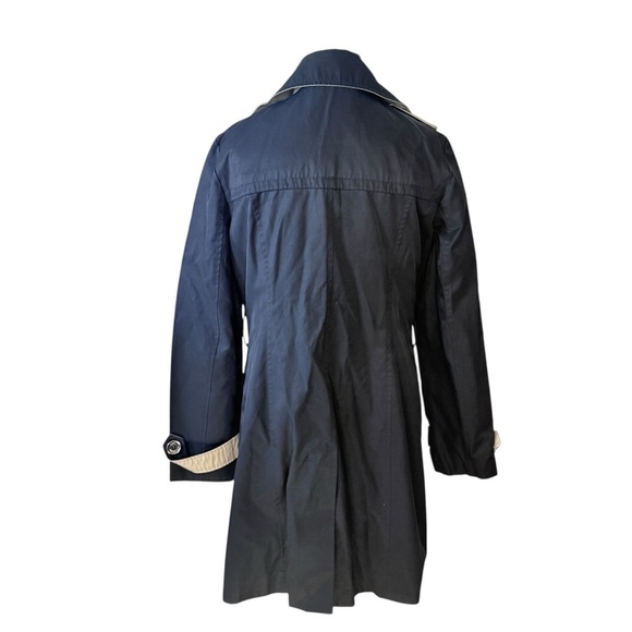 MICHAEL KORS BELTED TRENCH COAT WOMEN M KATE MIDDLETON CLASSICCORE - Picture 5 of 9